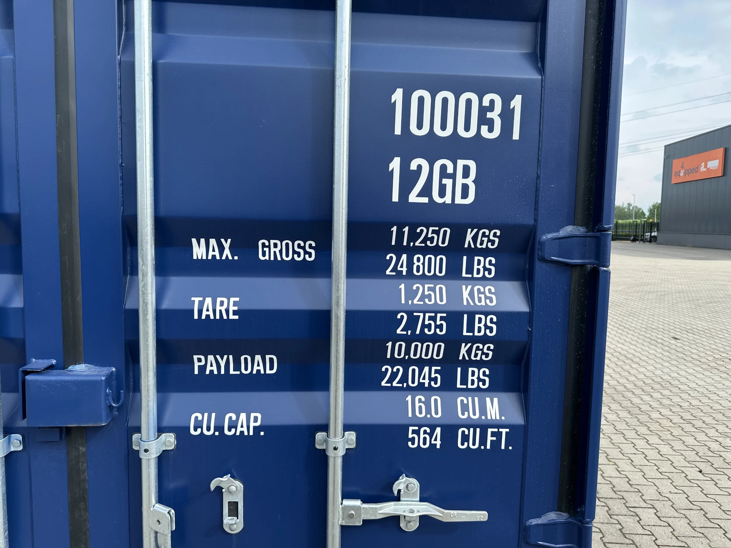 SSSC 2026 - NEW (ONE-WAY) 10FT DV CONTAINER STANDARD afbeelding 11