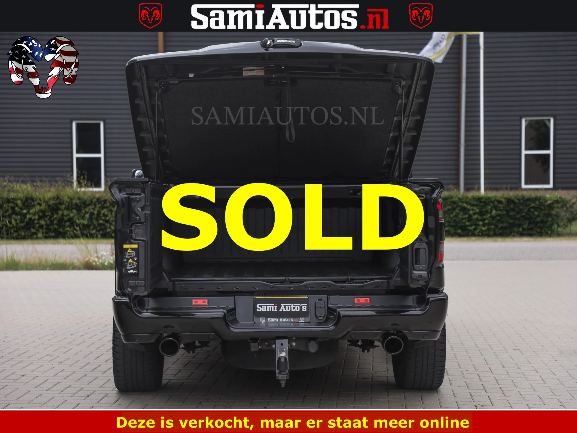 Dodge Ram 1500 2022 - LIMITED NIGHT | BOM VOL | HUD | MWK | LUCHTVERING | PANODAK | afbeelding 62