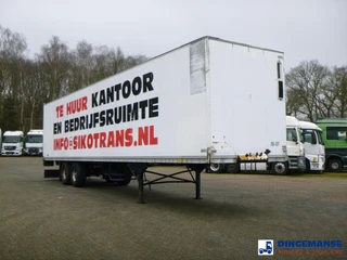 Talson 2-axle closed box trailer 89 m3 1990 zdjęcie 2 miniatura
