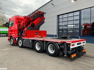 Scania R 2008 - R620 V8 8x4 Hiab 105 Ton/meter laadkraan + Fly-Jib! image 2
