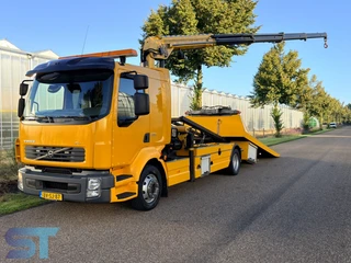 Volvo FL 2009 - 280 TISCHER / PALFINGER recovery truck te koop