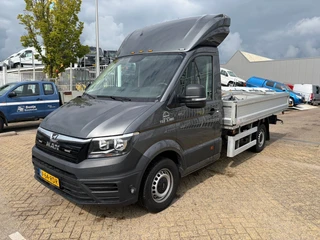 MAN TGE 2019 - 35-180 automaat airco open laadbak 19000km 3000kg trekhaak afbeelding 2 miniatuur
