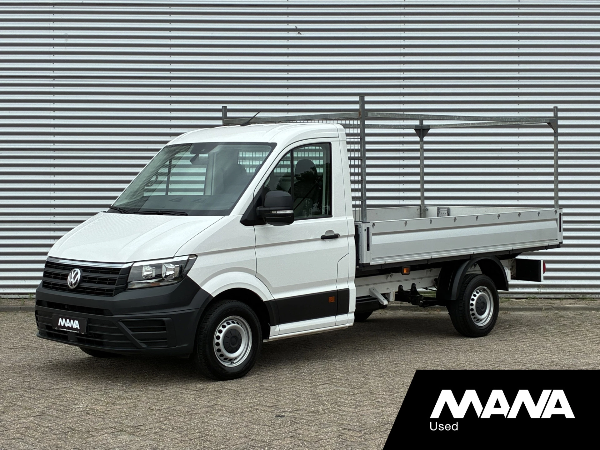 Volkswagen Crafter 2022 - 35 2.0 TDI L3 140pk Automaat Airco Navi Lederen Bekleding Open Laadbak afbeelding 1
