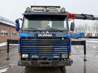 Scania 113 1995 - P113-360 6X4 PALFINGER PK60002 YEAR 2007!! + REMOTE CONTROL image 2