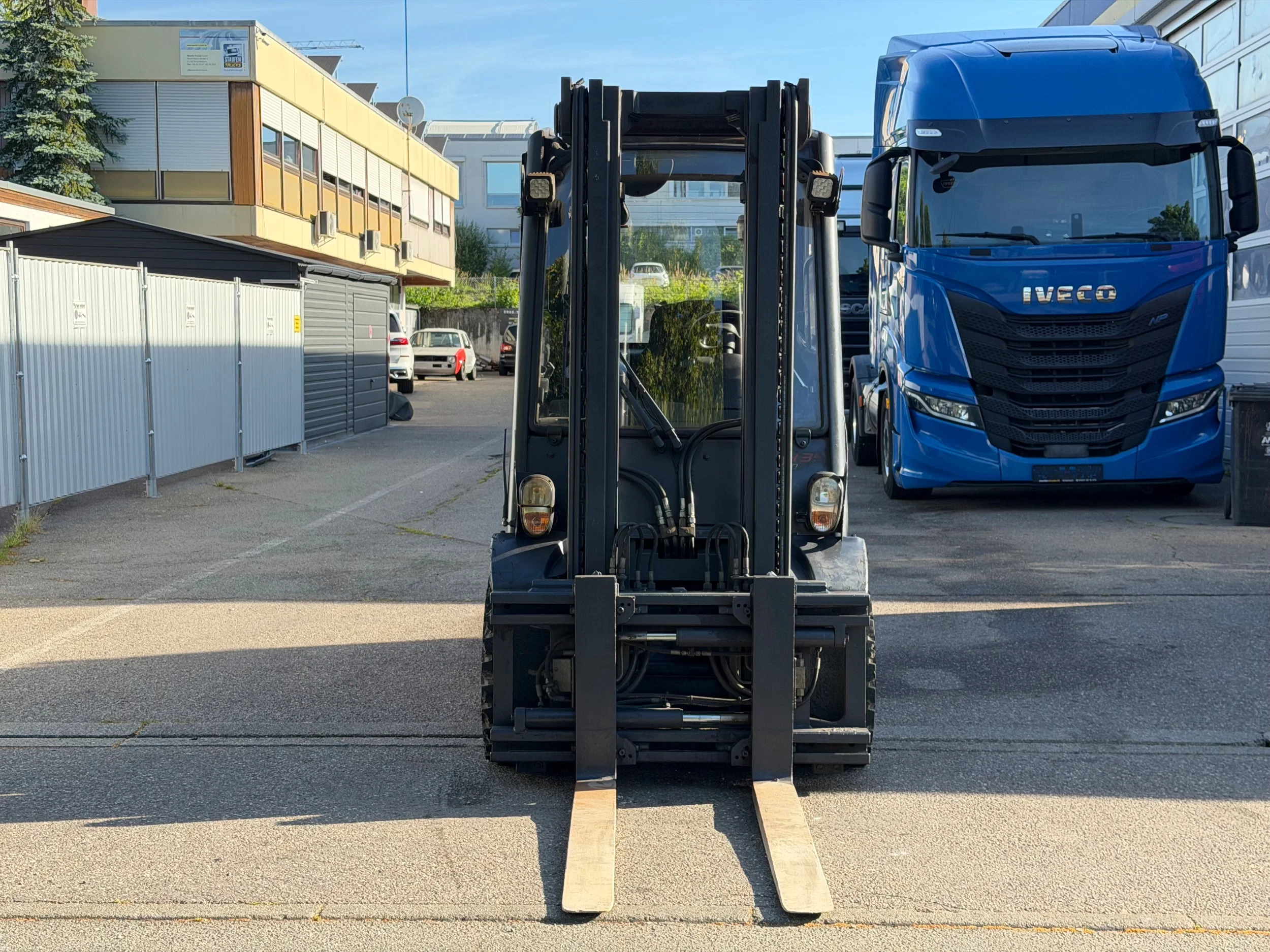 Linde H 35 D-02 EVO Diesel - Kabine, Duplex, Gabelverstellung afbeelding 8