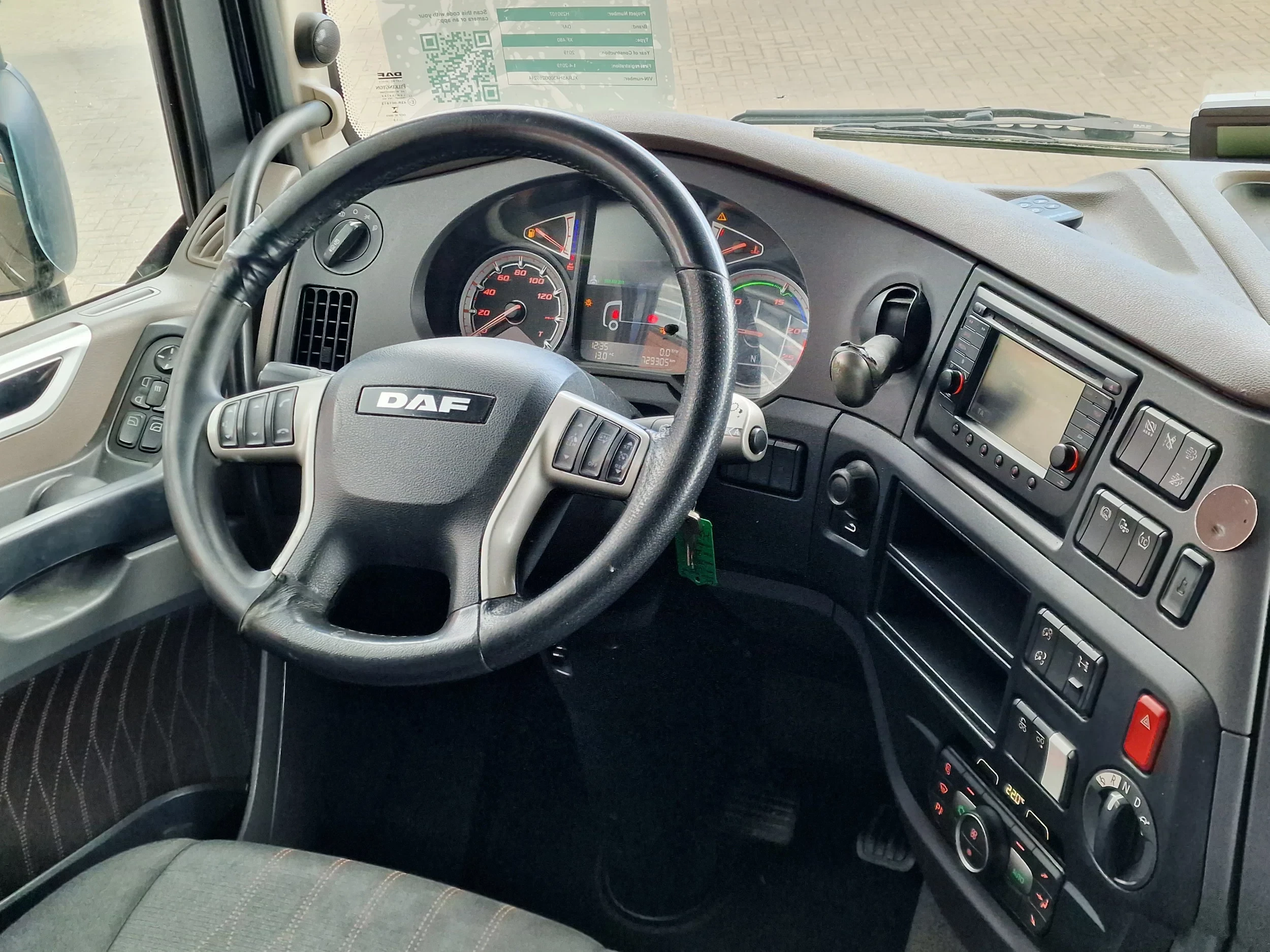 DAF XF480 2019 - SSC 6x2*4 - Tautliner - Full air - Night clima + Krone 3 axle trailer 2015 zdjęcie 86