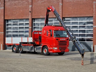 Scania G G450 6x2*4 - HMF 2620 K5 Crane with remote - Retarder - Steering axle