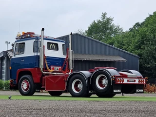Scania LB140 V8 1976 - 350 HP 6x2 Oldtimer - Perfect shape - Private owned/No VAT image 5