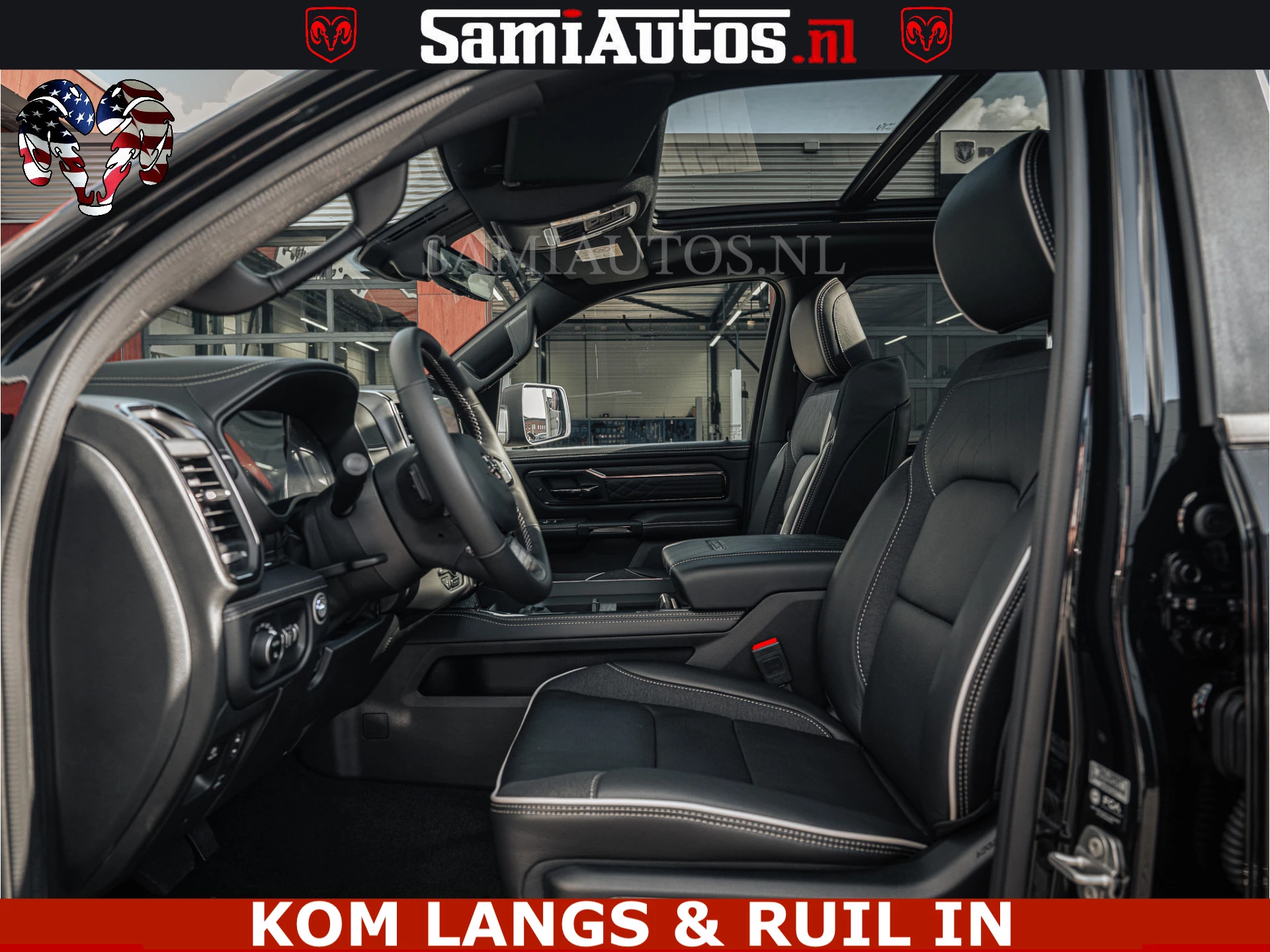 Dodge Ram Pick-Up 2024 - HULK Pack | Limited Night H.O 540HP 706Nm | Massage + Full Option | De Meest Luxe en Volle in zijn Klasse | Hulk Pack is meer prijs | Bild 20