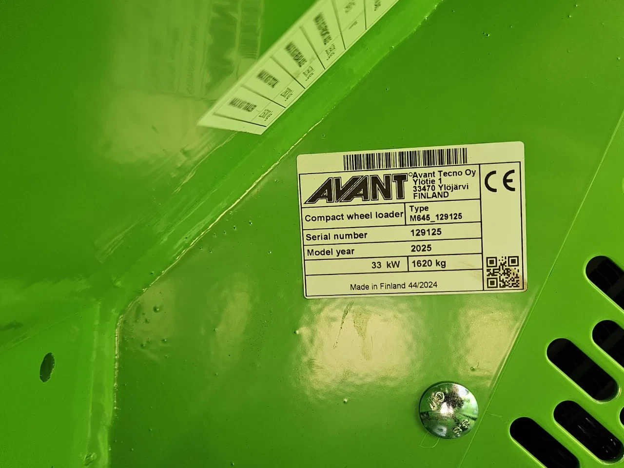 Avant 2025 - 645i Rental mini-shovel afbeelding 31