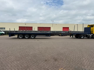 Lintrailers N/A 2007 - vlakke uitschuifbare oplegger / naloop gestuurd APK tot 1-2027 obrazek 17