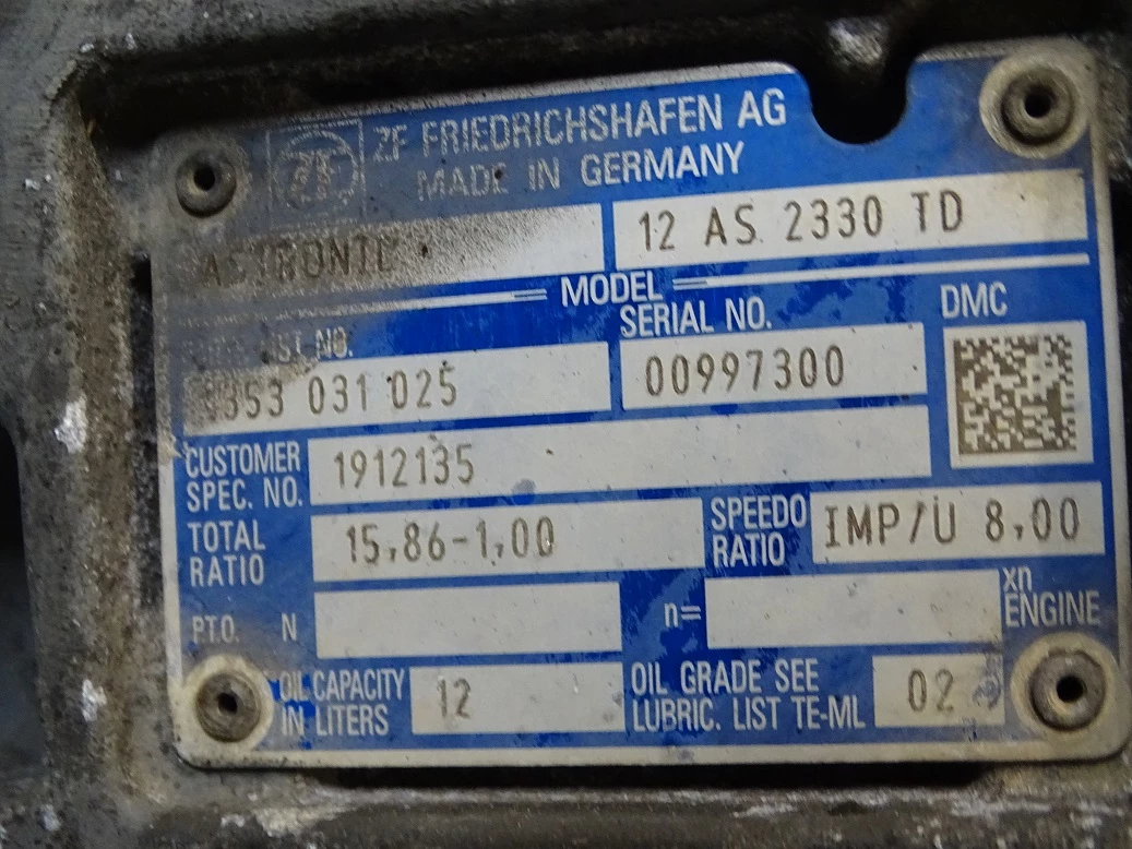 DAF 2015 - ZF12AS 2330 TD obrázek 2