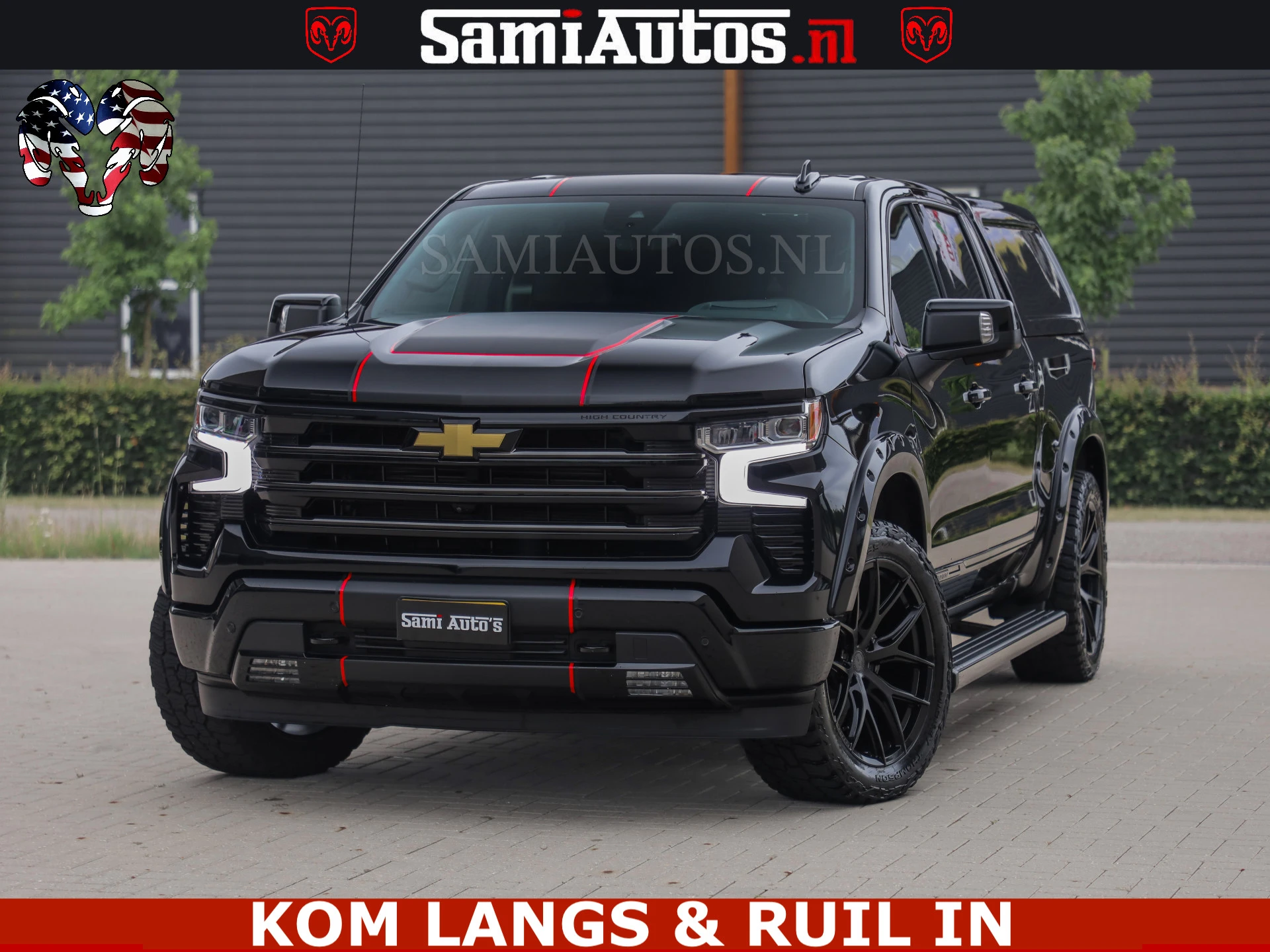 Chevrolet Silverado 2024 - HULK PACK | BEAST | HUIF | BLACK OPS | BOM VOL | GARANTIE TOT 24-01-2028 | DC 5 PERSOONS | afbeelding 24