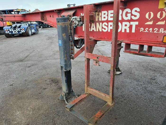 Renders 2 AXLE 20 FT CONTAINER CHASSIS BPW DRUM 1988 obrázek 30