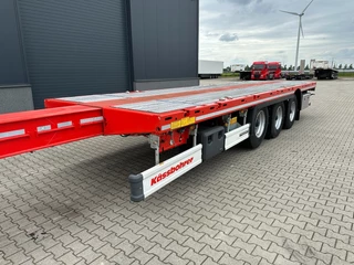 KAESSBOHRER N/A 2026 - new and unused Heavy-Duty flatbed / 690cm extendable / steering axle / lift axle / twistlocks / timberstakes / NL-trailer / APK: 04-2027 bild 19