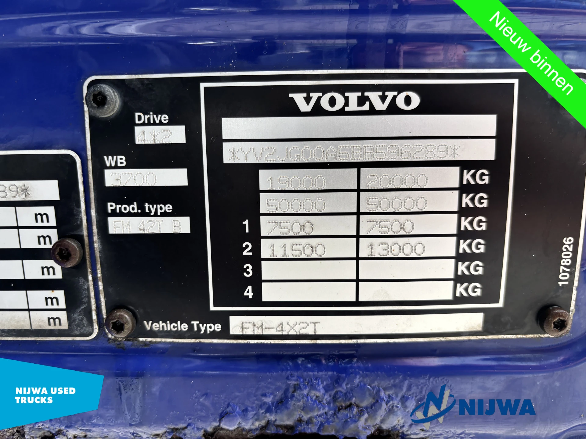 Volvo FM 380 4x2 RTI Compressor + Xenon 2011 afbeelding 12