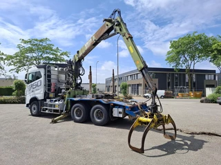 Volvo FH 2016 - 16.750 / LOGGING TRUCK / 6X4 / VEB+ / RETARDER / 2XBIG AXLE / FRIEDERICH 281SL / 9 METER / 596187 KM / 3AXLE DOLLY / 9TON BPW AXLES / AUTOMATIC / EURO-6 / 2016 bild 19
