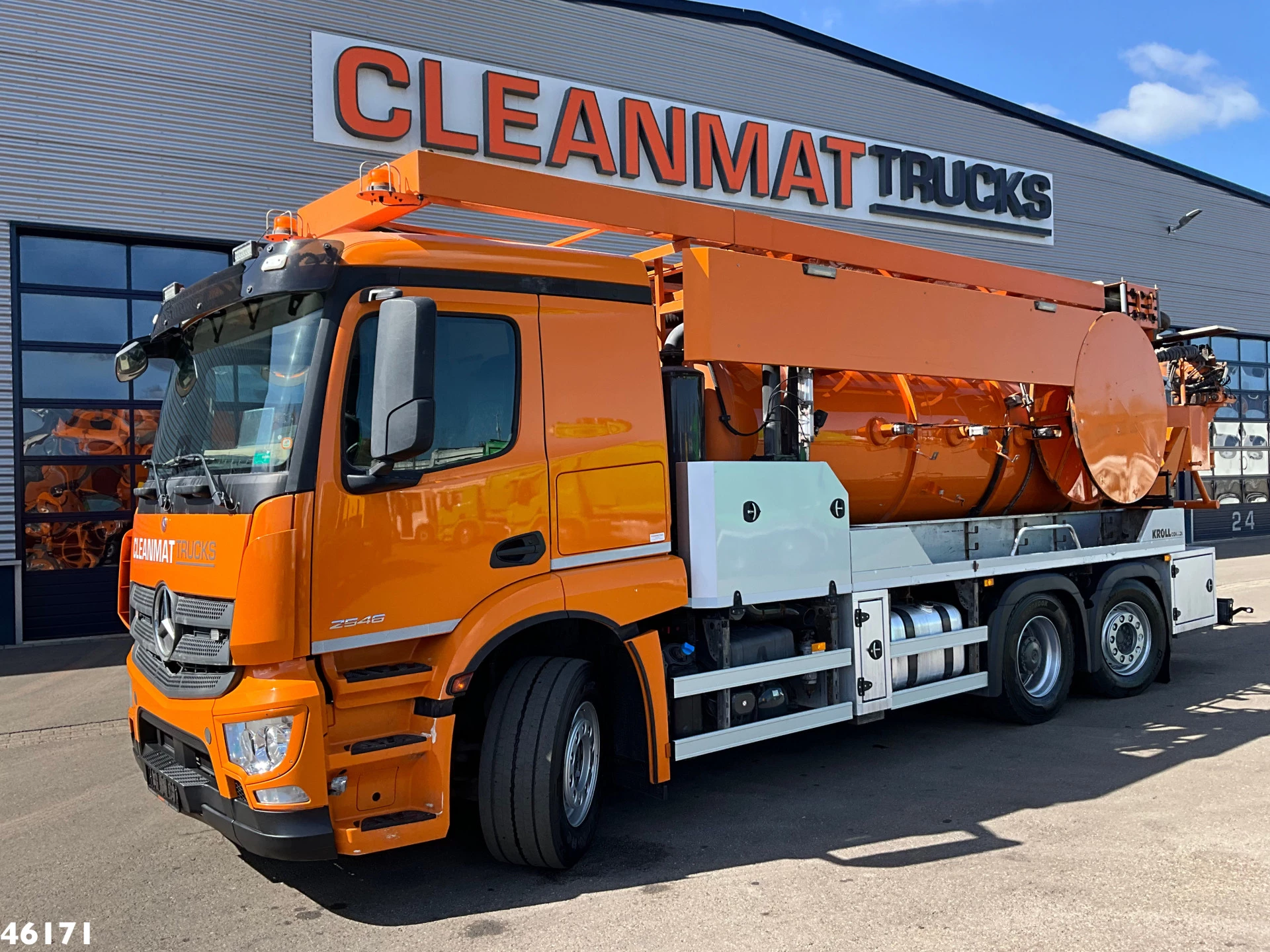 Mercedes-Benz Actros 2019 - 2546 Euro 6 Kroll Combi kolkenzuiger image 2