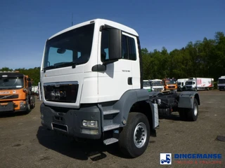 MAN TGS 2013 - 19.360 4X2 BBS manual Euro 2 chassis + PTO en venta