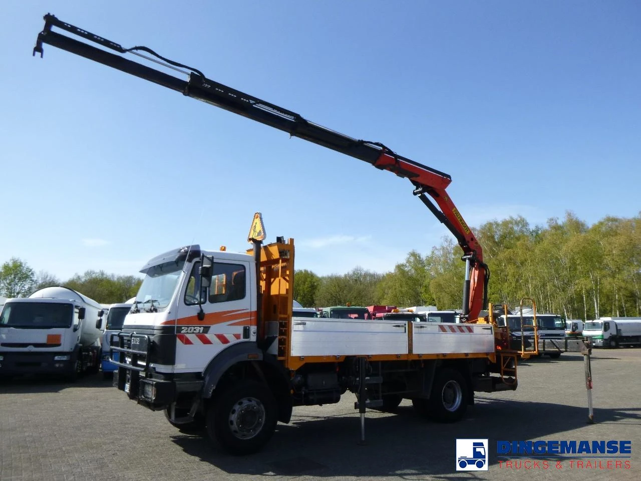 Mercedes-Benz SK 2031 4X2 + Palfinger PK13000 1996 imagen 1