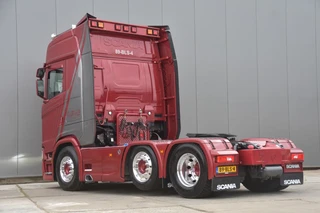 Scania S 2019 - S520 V8 NGS 6x2/4NB - NEW TACHO - RETARDER - FULL AIR - LEATHER SEATS - 2 x FUEL TANKS - ALCOA'S - LED - TOP CONDITION - afbeelding 3 miniatuur