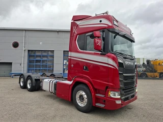 Scania S 2020 - 650S V8 NGS / 6X4 / RETARDER / INLINER / TECHNICAL 74 TON / ACC / LWDS / LEATHER / NAVI / FRIDGE / ALCOA / AUTOMATIC / EURO-6 / 2020 afbeelding 2 miniatuur