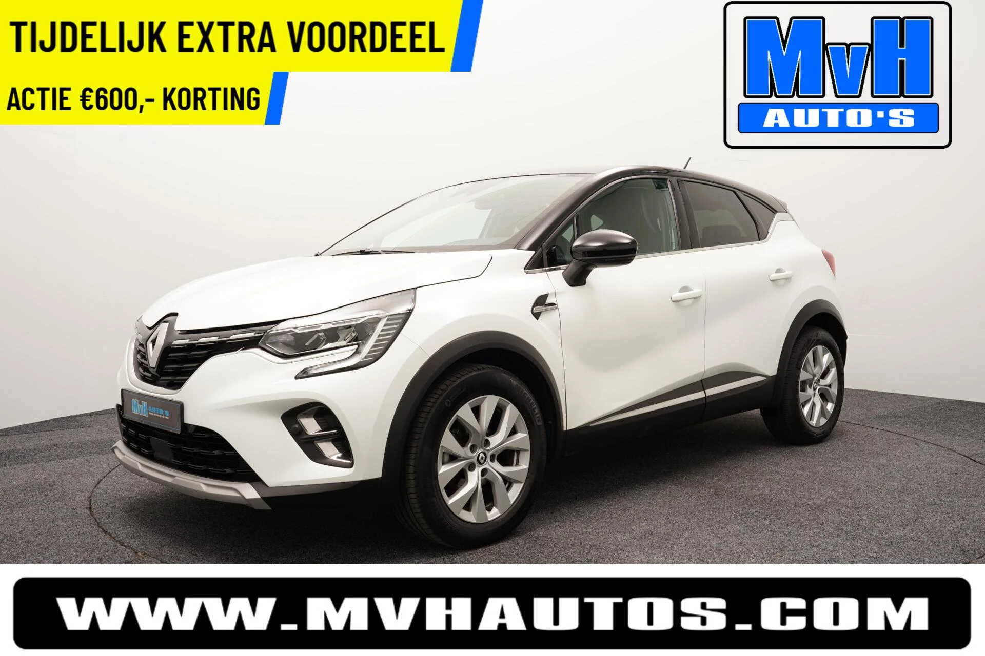 Renault Captur 2022 - 1.3 TCe 140 Intens|PARELMOER|CAMERA|LED|NAP afbeelding 1