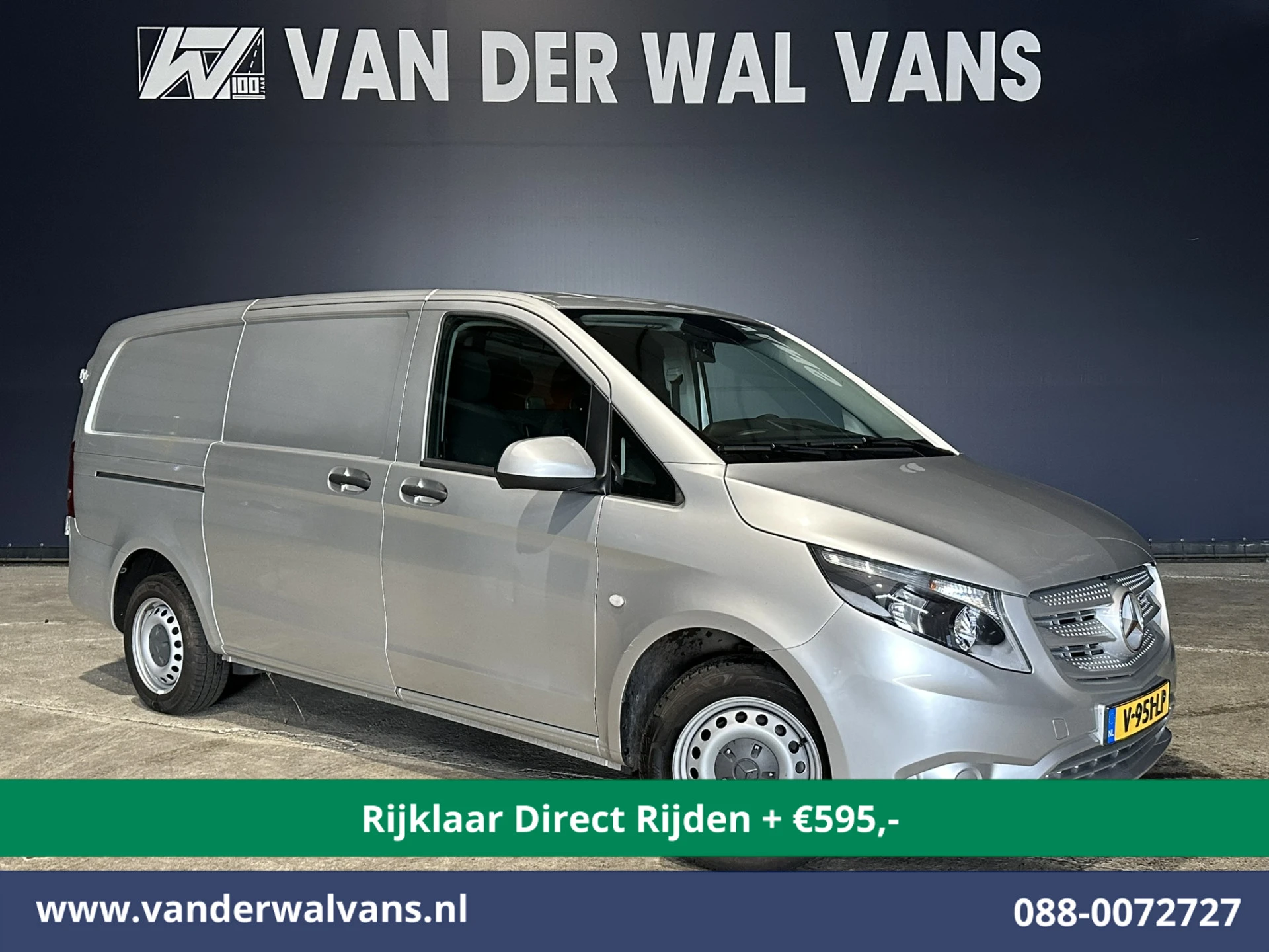 Mercedes-Benz Vito 2018 - 111 CDI L2H1 Euro6 *Rijklaar Direct Rijden* Airco | Camera | Cruisecontrol afbeelding 1