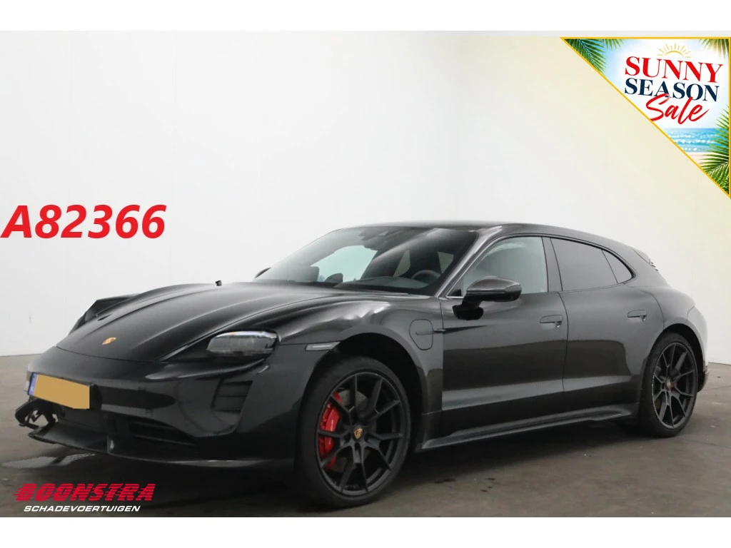 Porsche Taycan 2023 - Sport Turismo GTS 93 kWh PDLS+ PDCC PTV Sport Chrono Pano ACC HUD Burmester 360° afbeelding 1