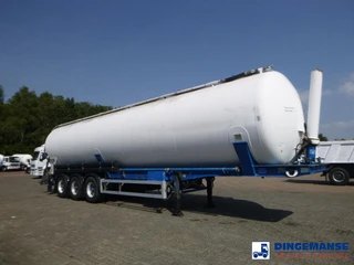 Feldbinder Powder tank alu 63 m3 / 1 comp (tipping) 2002 imagen 2 miniatura