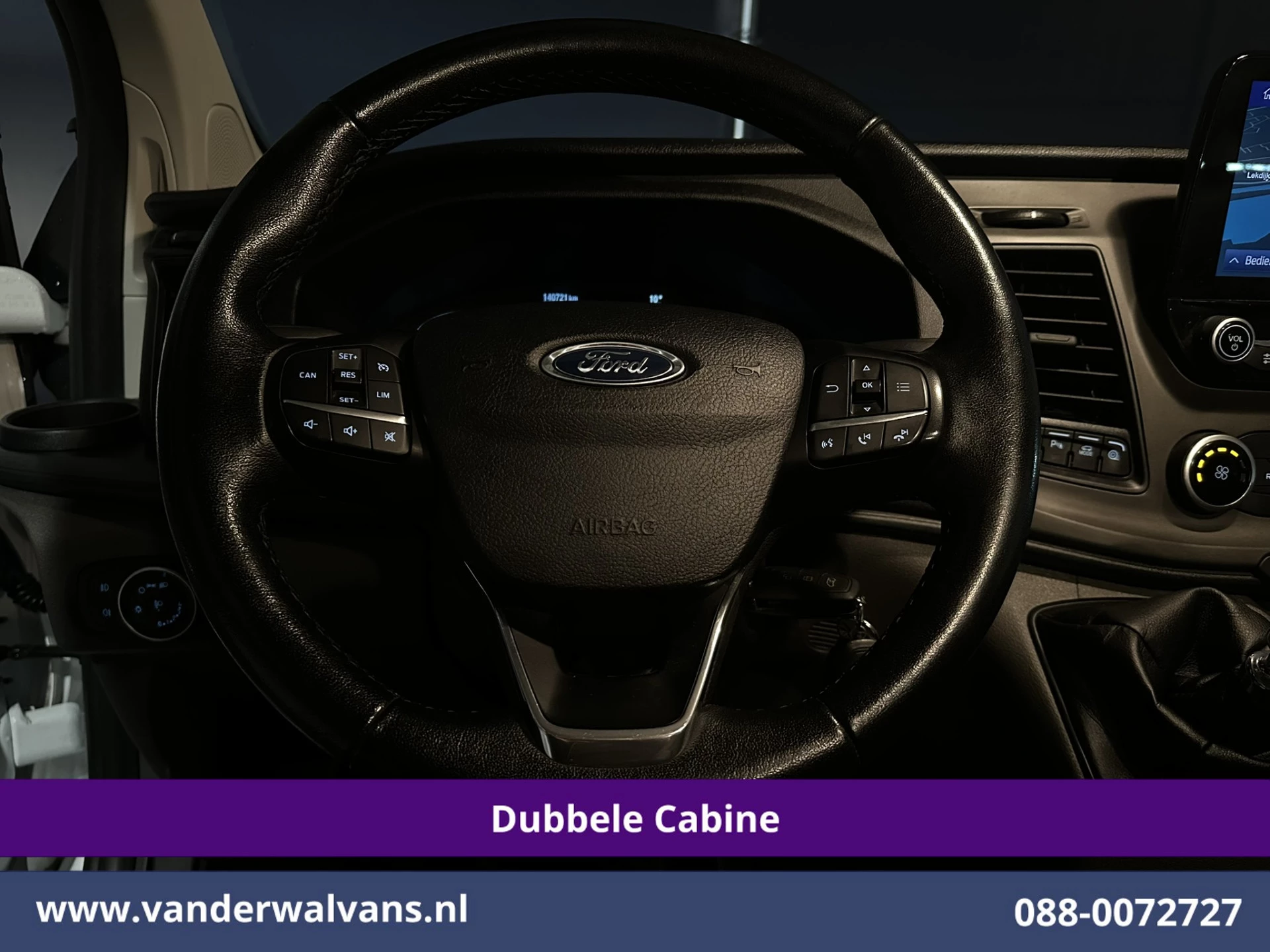 Ford Transit Custom 2021 - 2.0 TDCI 131pk L2H1 Dubbele Cabine Euro6 Airco | 6-Zits | Navigatie | LED | Apple Carplay | Cruisecontrol image 6
