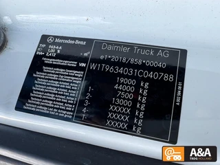 Mercedes-Benz Actros 2022 - 1845 LS afbeelding 2 miniatuur