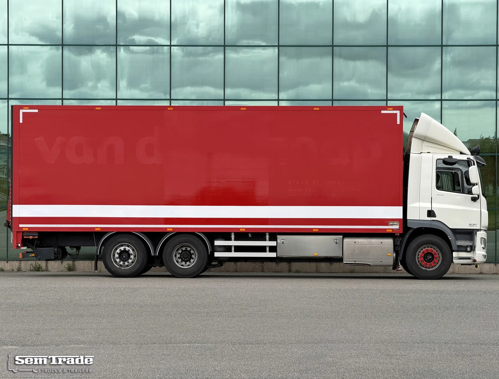 DAF CF 370 2015 - FAN HEIWO BAK DHOLLANDIA 3000 KG. ACHTERSLUITKLEP SMART TACHO 2 NL-TRUCK afbeelding 5
