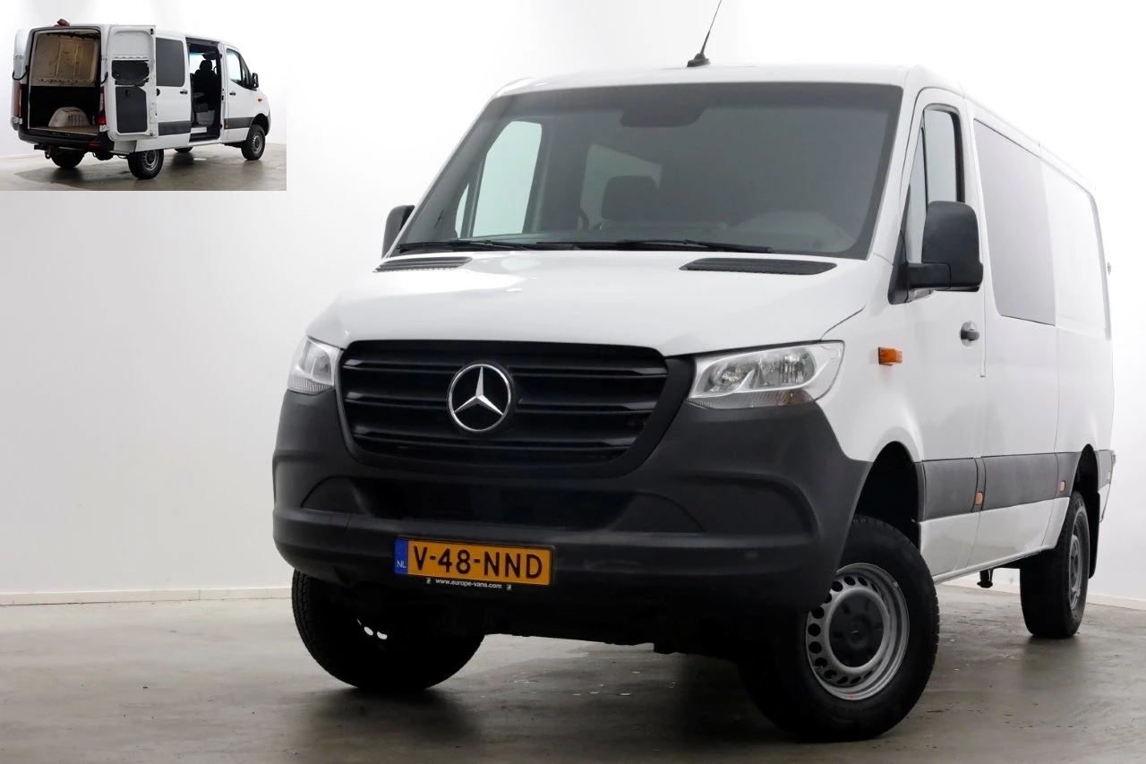 Mercedes-Benz Sprinter 2020 - 316 CDI 163pk L2H1 D.C. 4x4 ZG3 Airco/Navi/Camera 08-2020 afbeelding 1