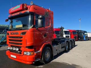 Scania R 2013 - R500 8x4*VELSYCON Combilift*Silosteller*Abroller te koop