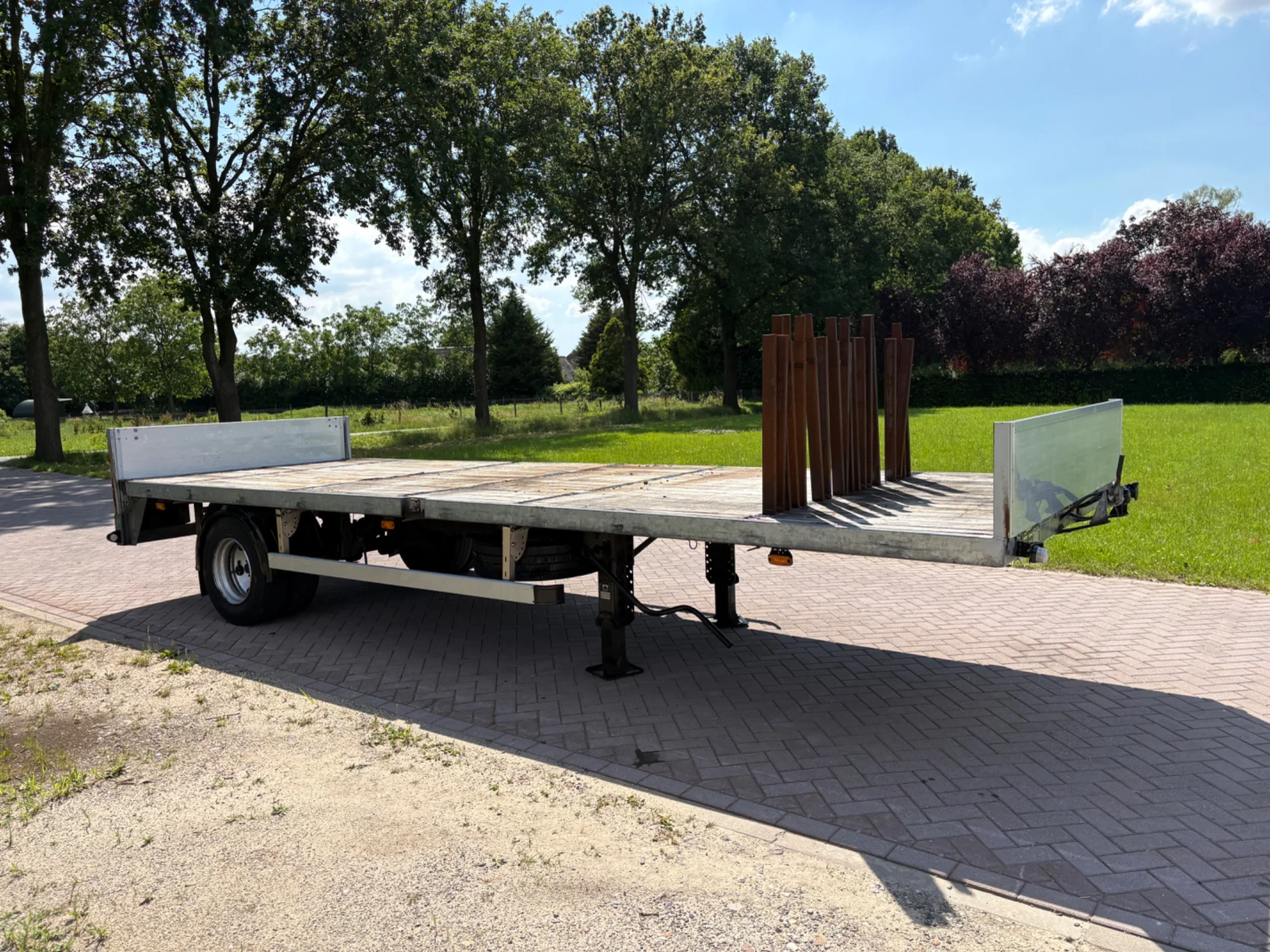 Doornwaard 2006 - platform BE oplegger 5.5 TON imagen 2