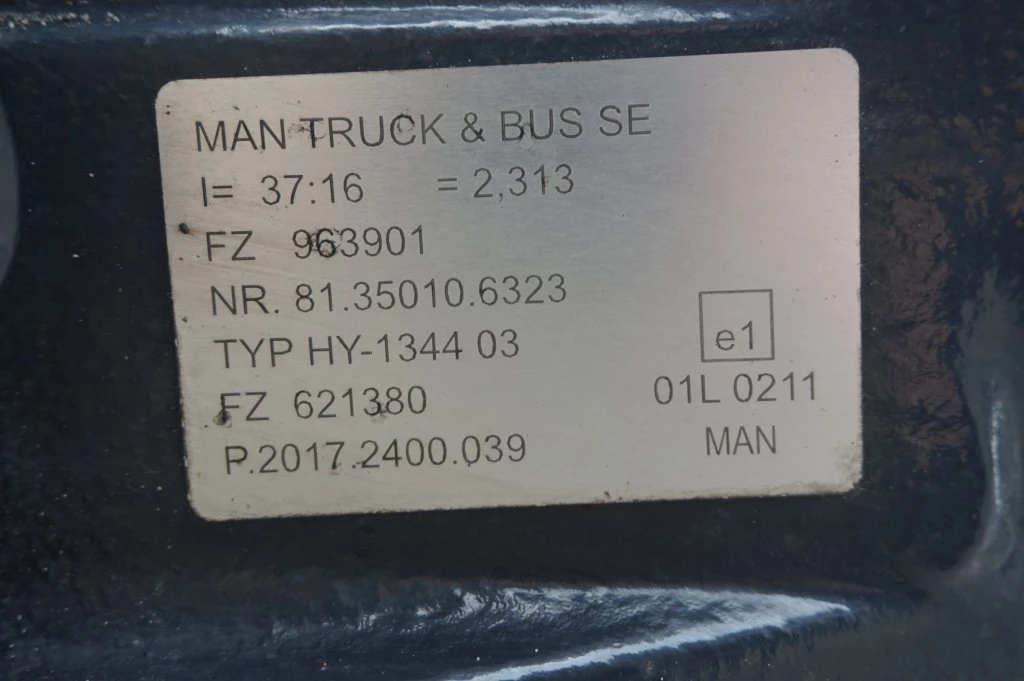MAN 2023 - HY-1344-03 37/16 I=2.31 Bild 2