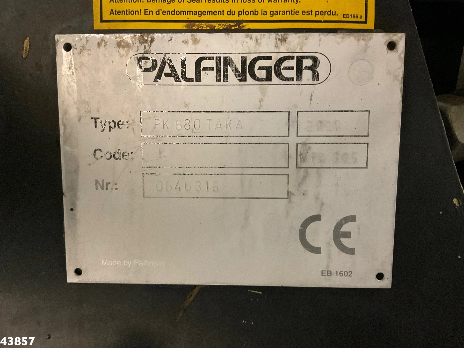 MAN F2000 6x6 Full Steel Manual Palfinger 68 Tonmeter Dachdecker kran Just 54.133 km! 2001 afbeelding 28