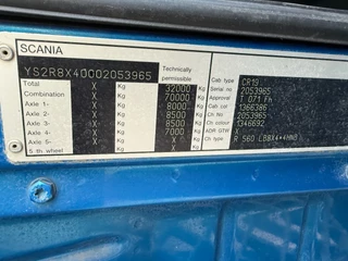 Scania R 2010 - R560 V8 8X4 - EURO 5 - MANUAL GEAR obrazek 19