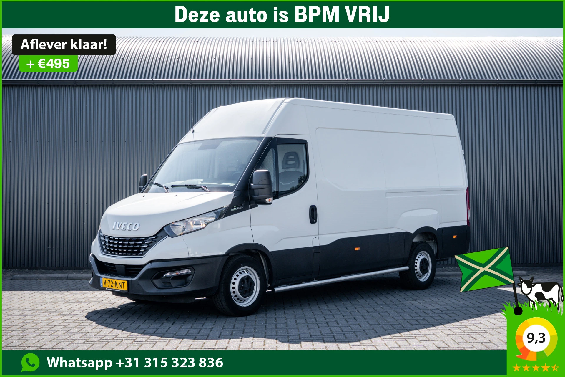 Iveco Daily 2021 - 35S14V 2.3 L2H2 | Automaat | 1e Eigenaar | Euro 6 | Cruise | Climate | Trekhaak image 1