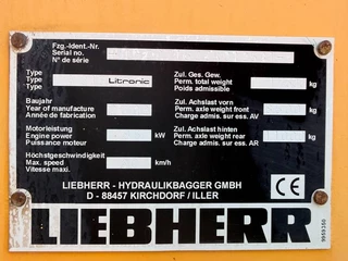 Liebherr N/A 2002 - A 316 ( engcon rotortilt ) obrazek 9