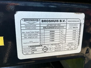 Broshuis N/A 2021 - | 3 AOU | DOUBLE EXTENSION 29500 MM !! | FULL STEERING | REMOTE CONTROL | zdjecie 33
