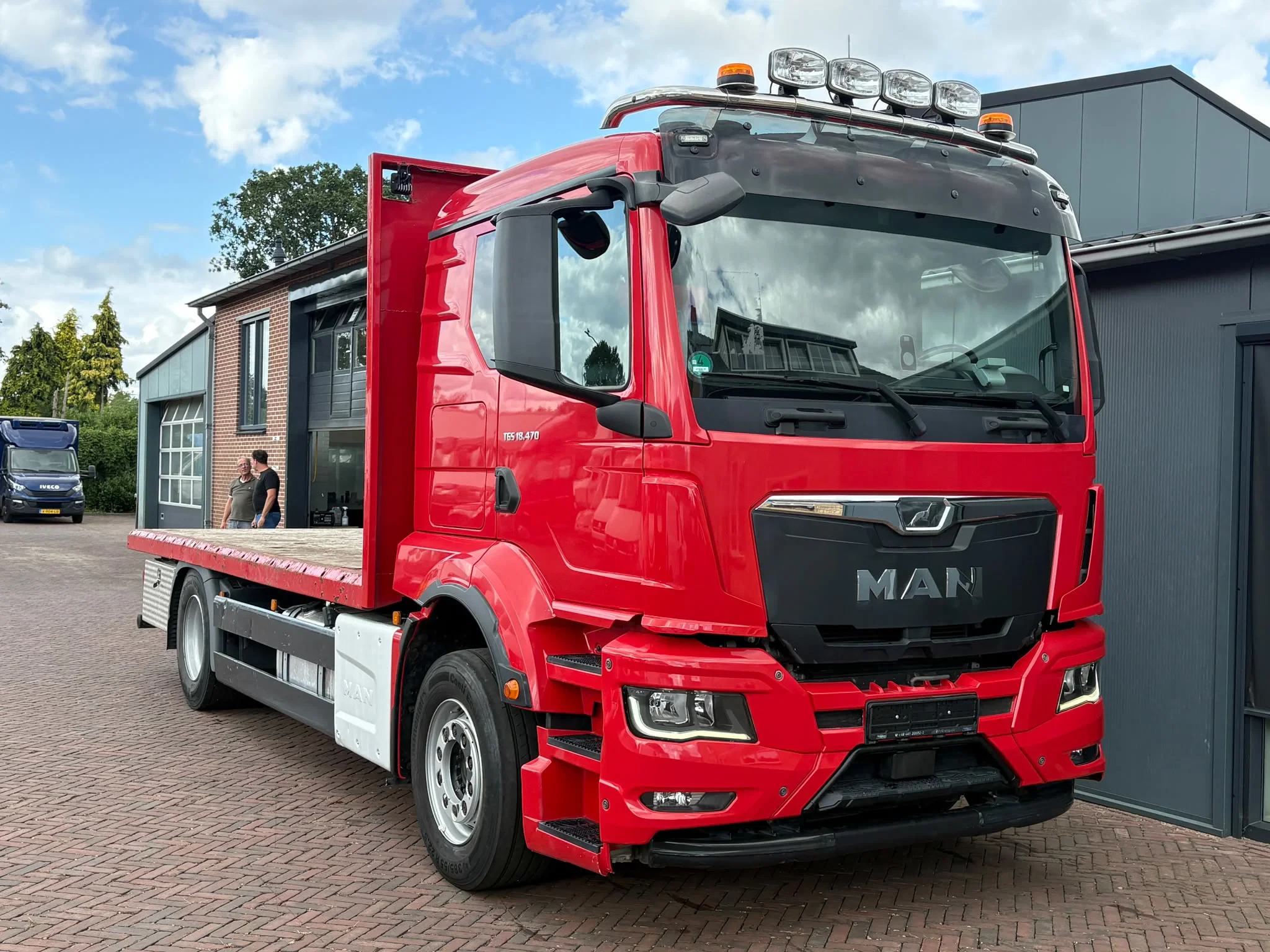 MAN TGS 2022 - 18.470 Openlaadbak Manuel 9T (550cm X 250cm afbeelding 1