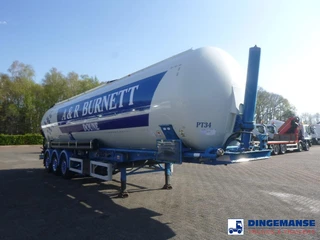 Feldbinder Powder tank alu 60 m3 / Compressor diesel engine. 2013 Bild 2 Miniaturansicht
