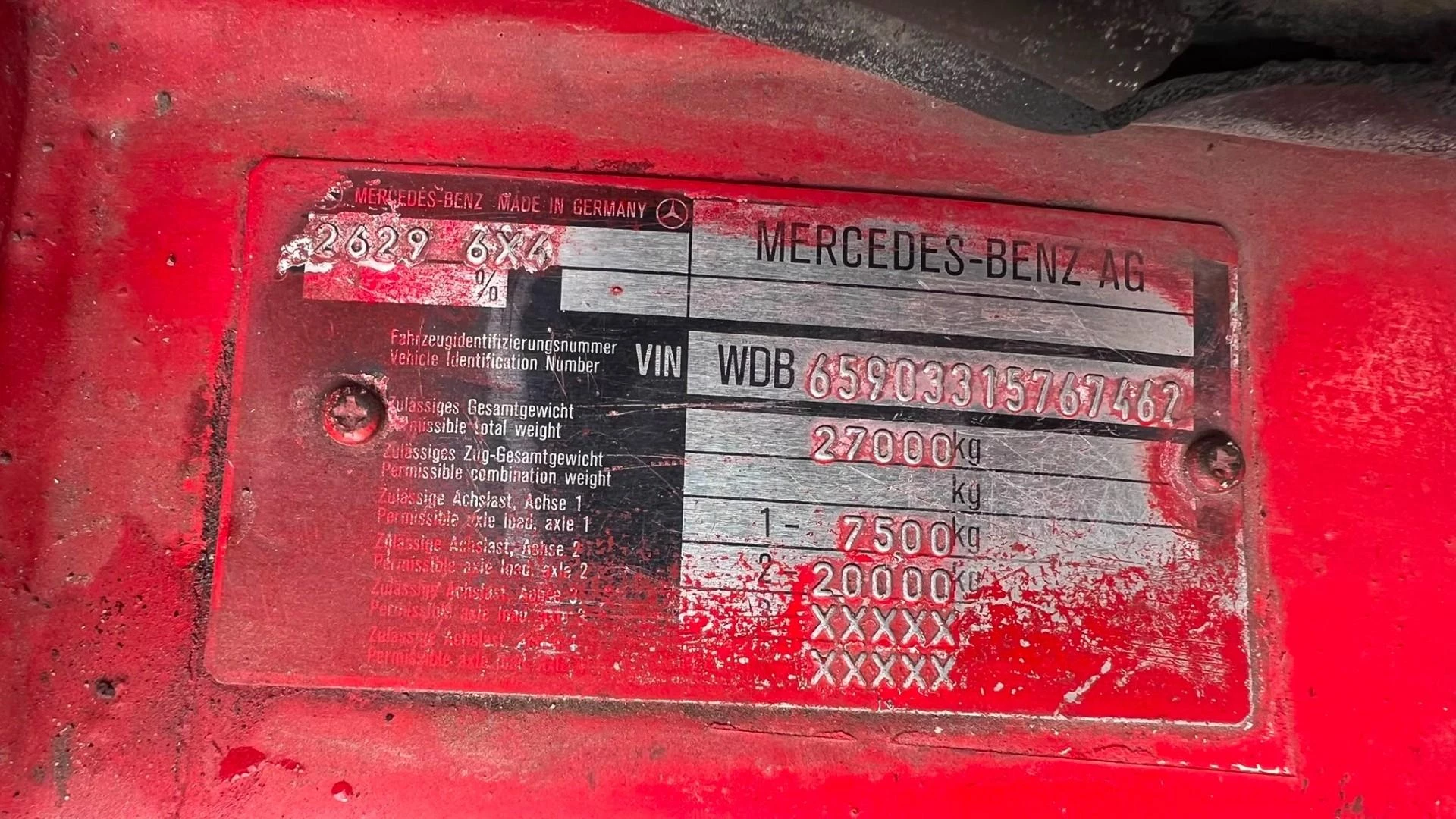 Mercedes-Benz SK 2629 1992 obrázek 22