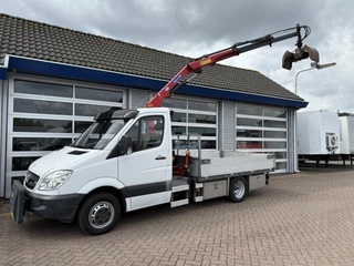 Mercedes-Benz Sprinter 2009 - 516CDI Open laadbak met kraan (C1) изображение 2