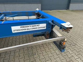 Contar N/A 2000 - 40FT HIGH CUBE chassis / liftaxle / drumbrakes / NL-Chassis/ APK: 02-2026 image 21