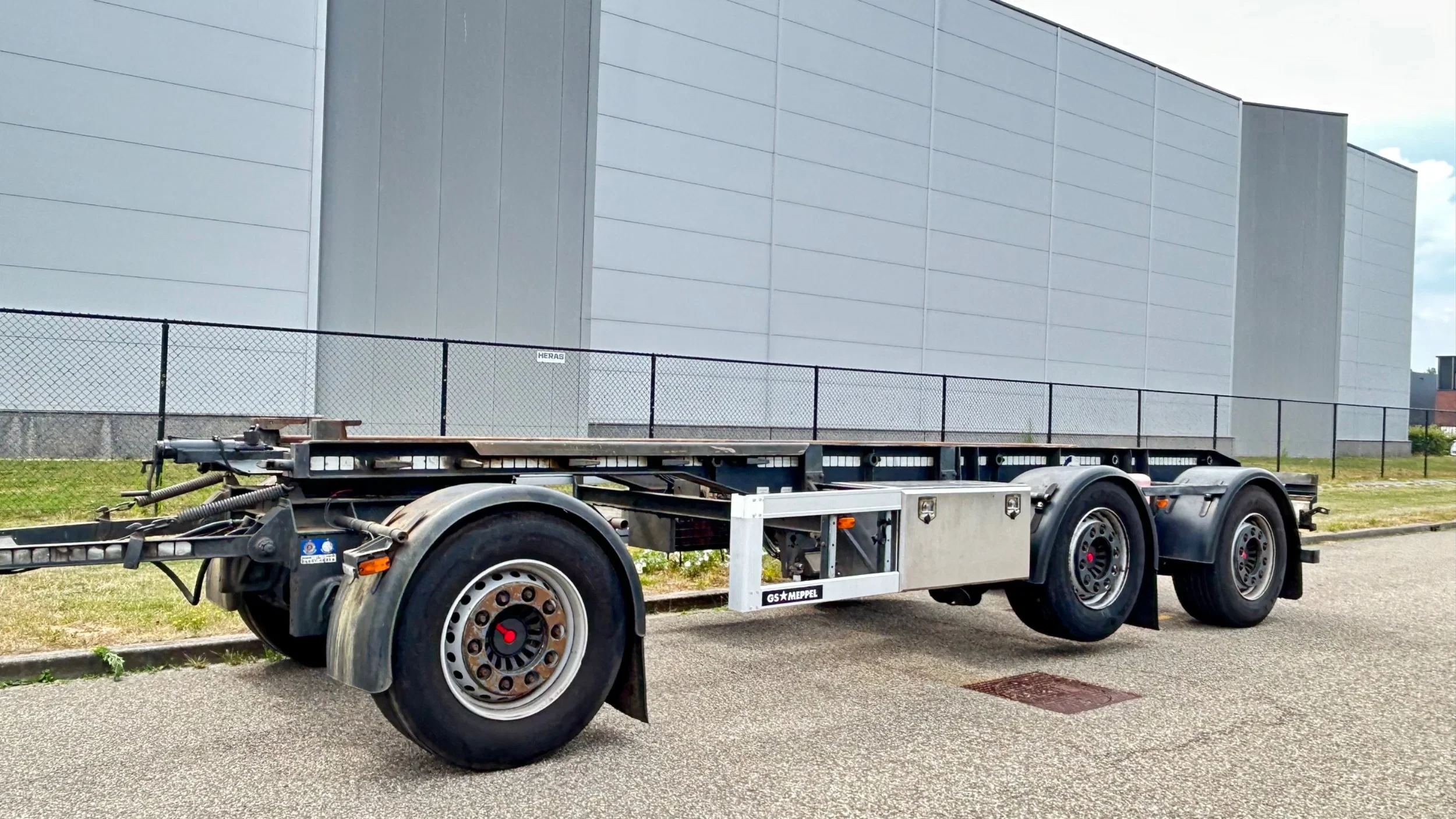 GS Meppel AIC-2700 N 2012 - aanhanger overzetter | pen 50 | APK | wide spride | afbeelding 1