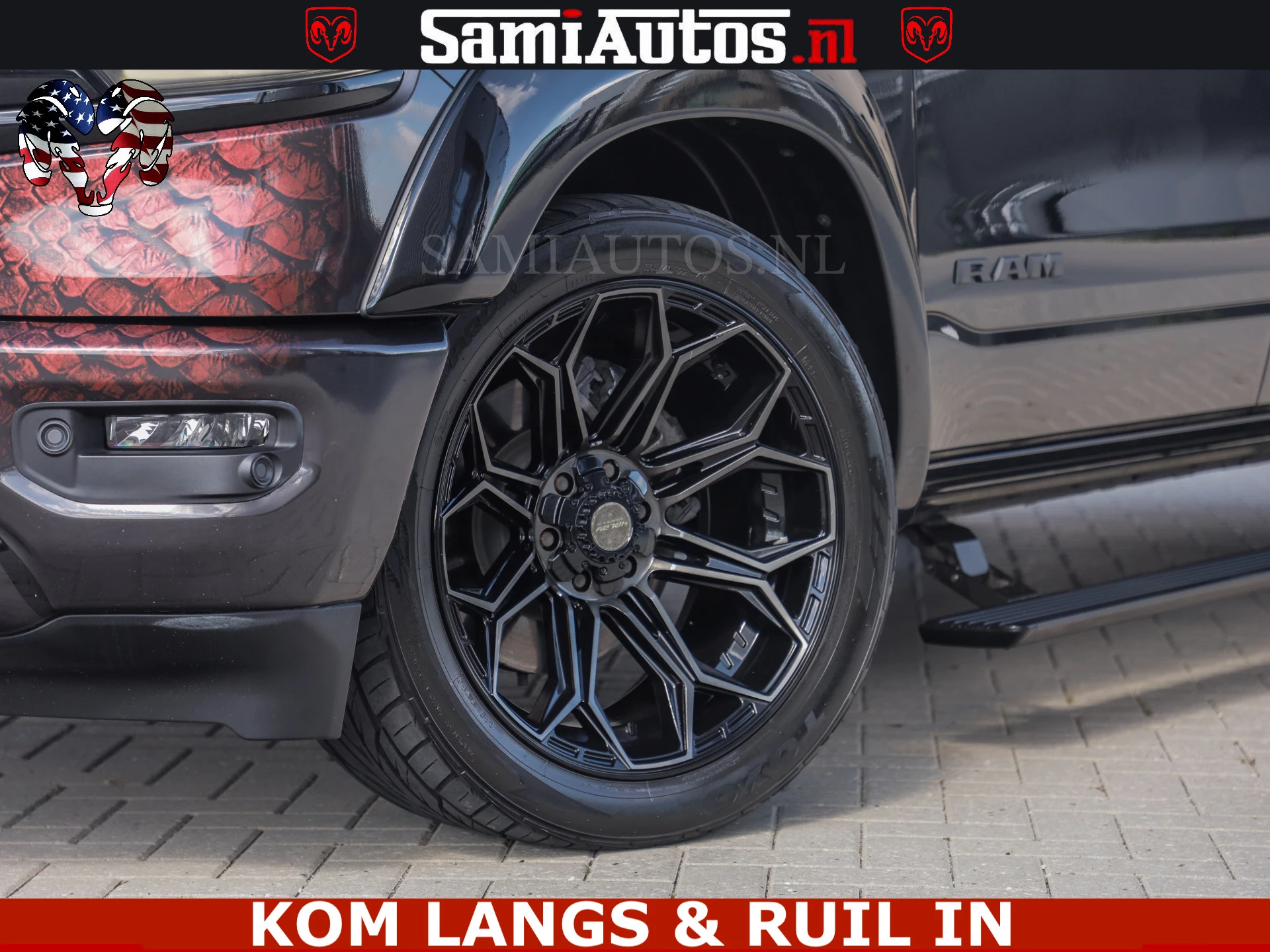 Dodge Ram Pick-Up 2023 - COBRA HULK PACK | 5.7 V8 402 PK | LIMITED EDITION | HUD | LUCHTVERING | BOM VOL | zdjęcie 29