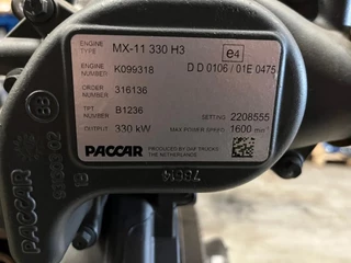 DAF N/A - Motor MX-11 330 H3 K099318 meerdere modellen op voorraad afbeelding 7